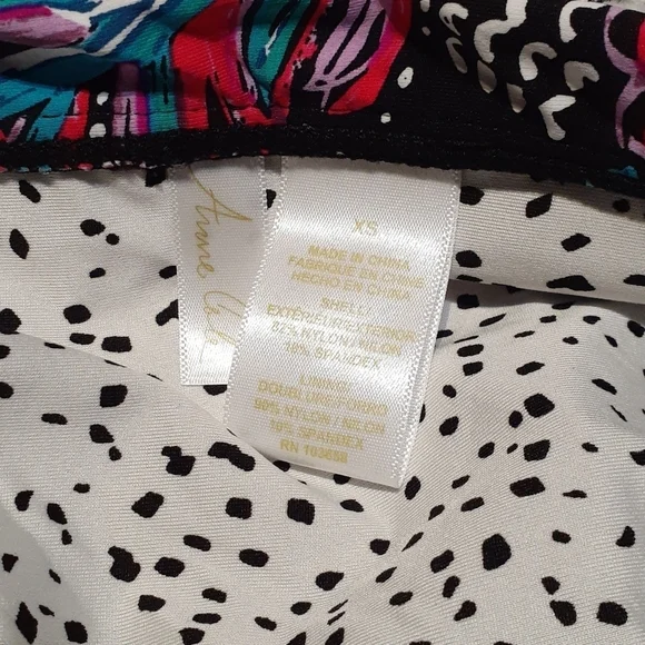 NWT ANNE COLE 34D/32DD top & XS bikini bottoms - Picture 4 of 4